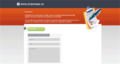 Desktop Screenshot of empresas.co