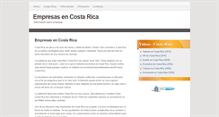 Desktop Screenshot of empresas.co.cr