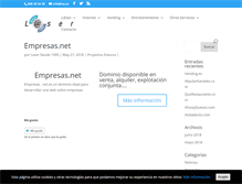 Tablet Screenshot of empresas.net
